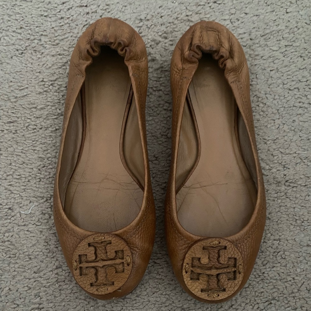 Tory Burch leather ballet flats